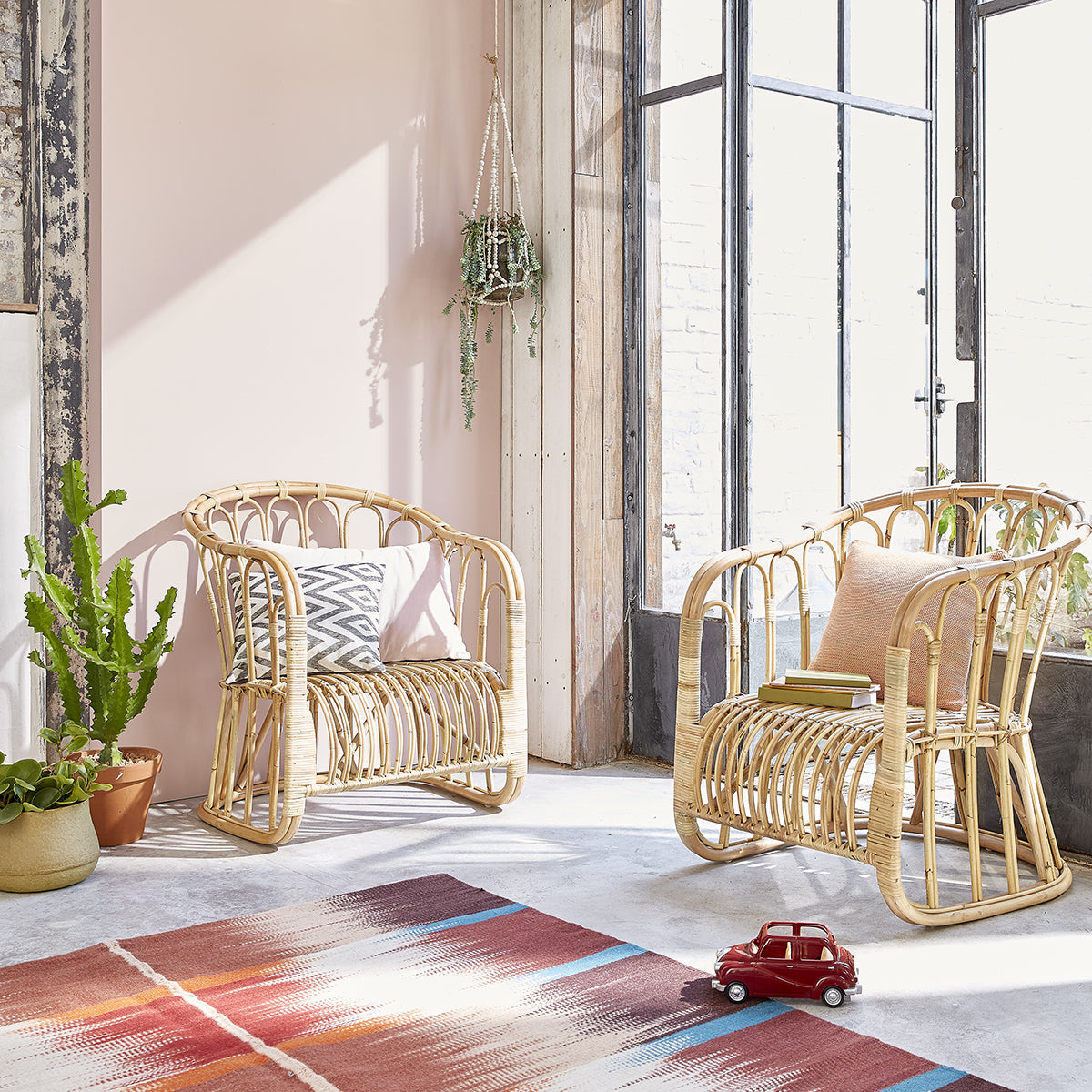 Vivre à l'extérieur dans un esprit bohème chic