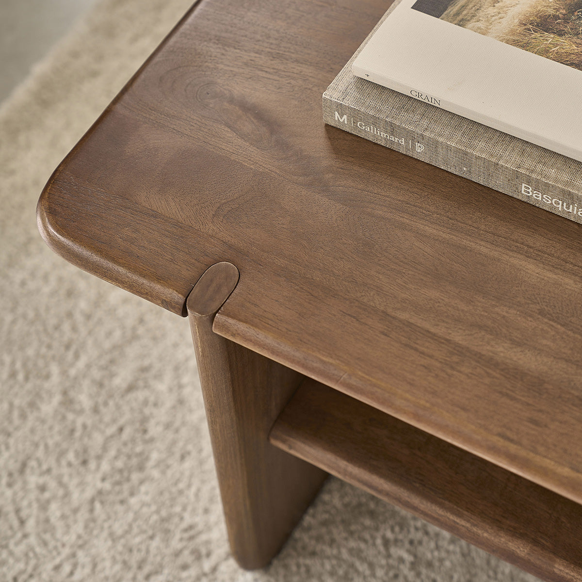 SOFIA - Table basse en manguier massif 120 cm