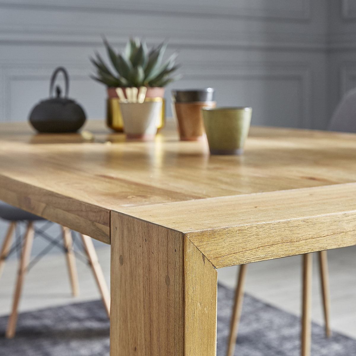 TILO - Table en mindi massif 8 pers.