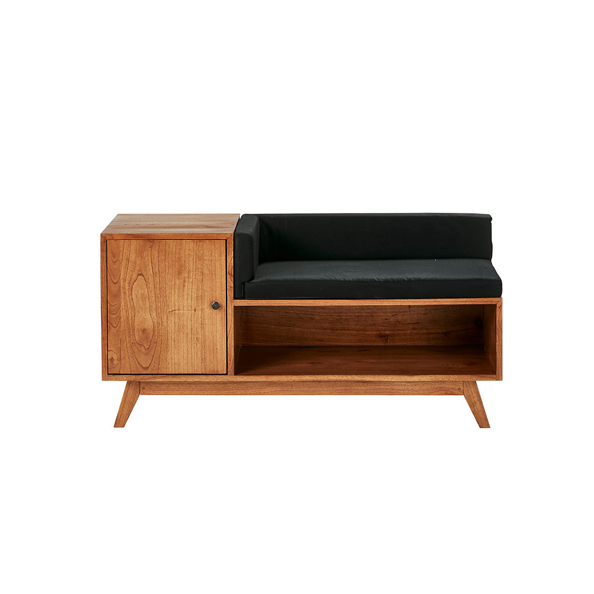 CELESTE - Banc d'entrée en mindi massif 120 cm