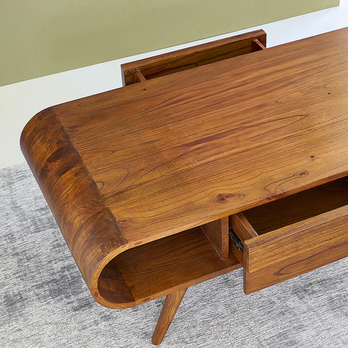 APOLLINE - Table basse en mindi massif 120 cm