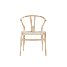 Chaise en mindi massif et corde naturelle