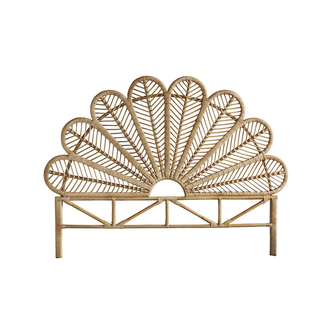 COLETTE - Tête de lit en rotin 160 cm