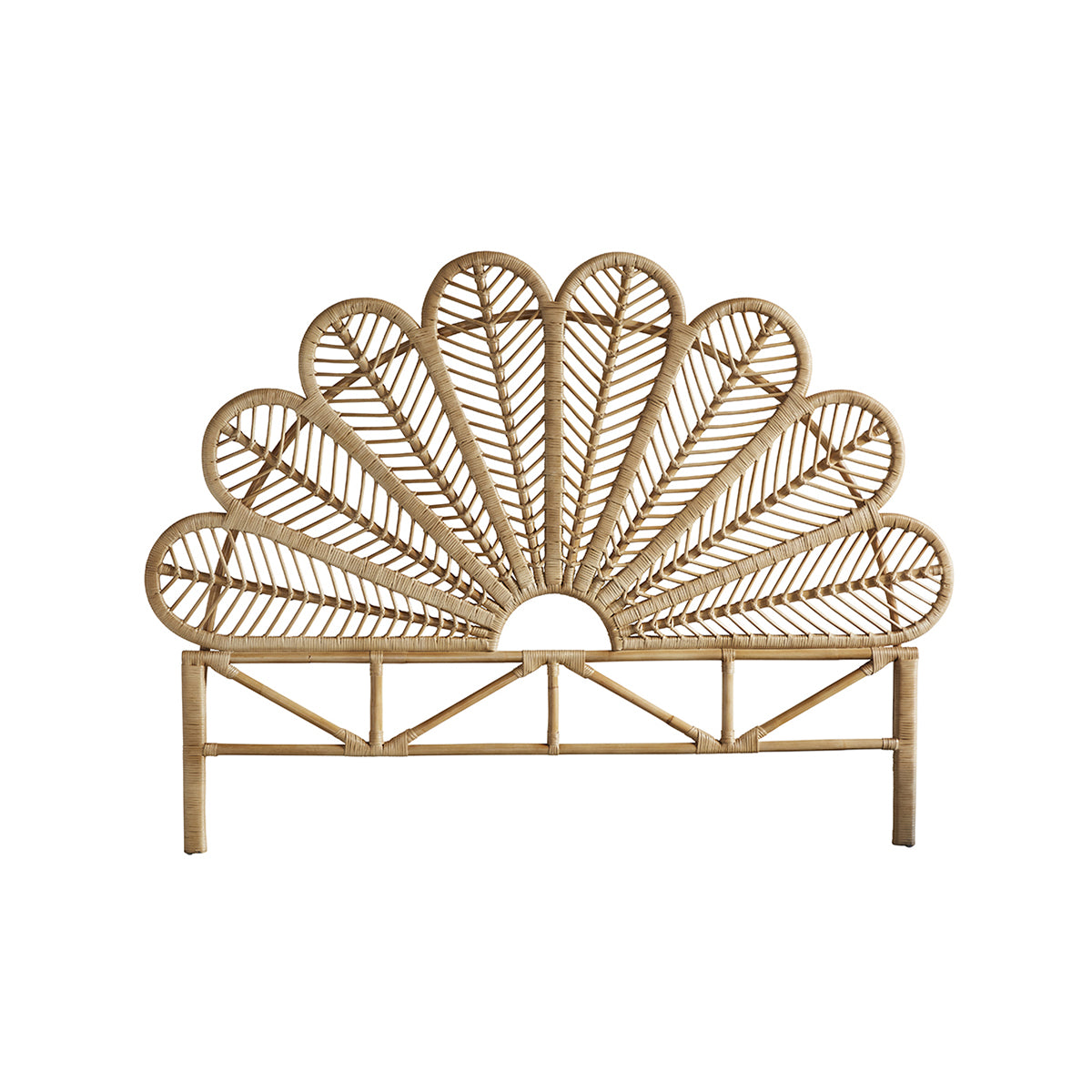 COLETTE - Tête de lit en rotin 160 cm