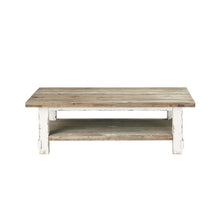 Table basse en bois recyclé massif 140 cm