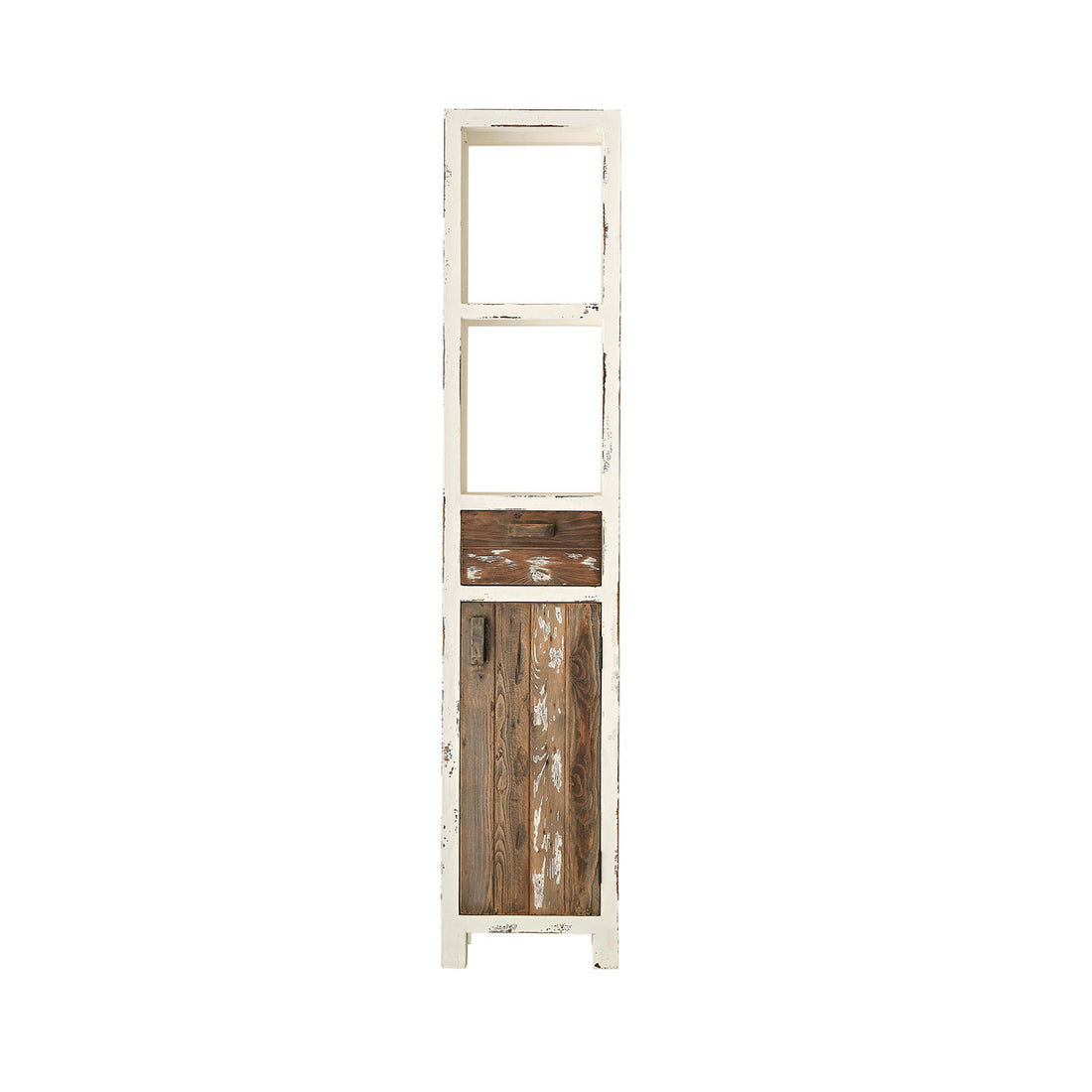 SEZANNE - Colonne de salle de bain en bois recyclé massif 170 cm