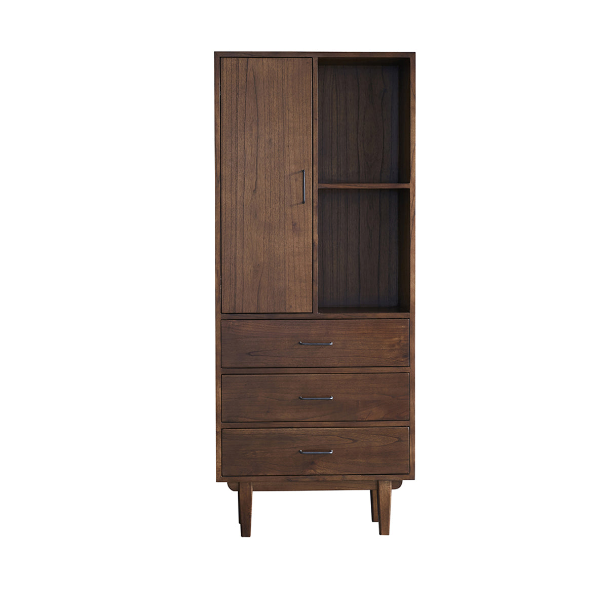 VINTAGE - Double colonne de salle de bain en mindi massif 170 cm