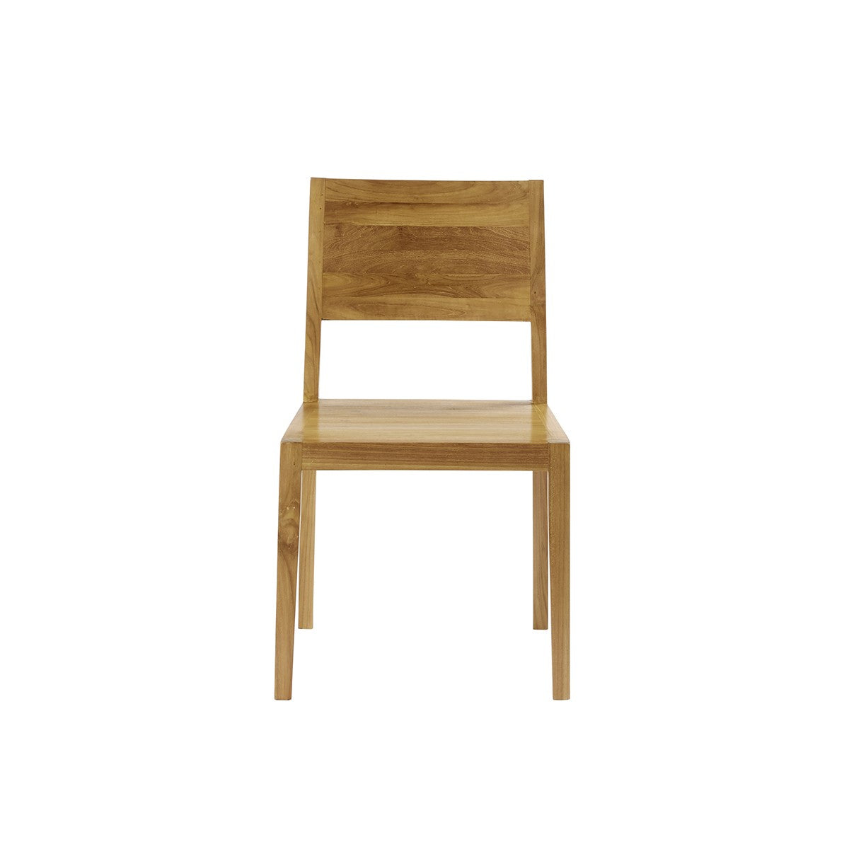 TRISTAN - Chaise en teck massif