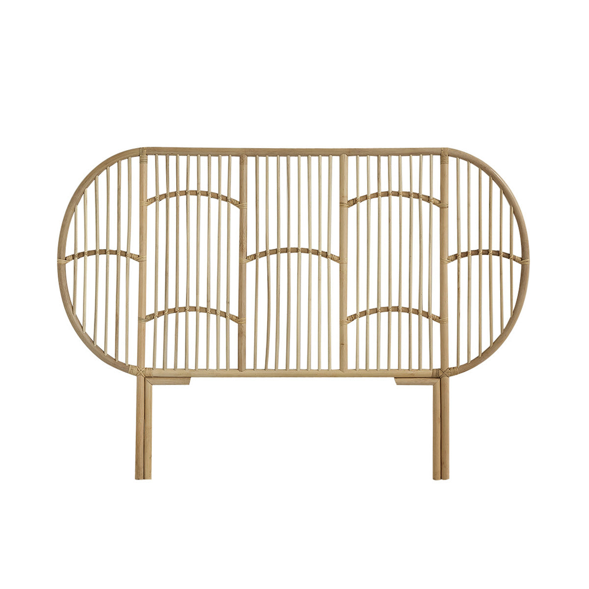 BOHO - Tête de lit en rotin 160 cm