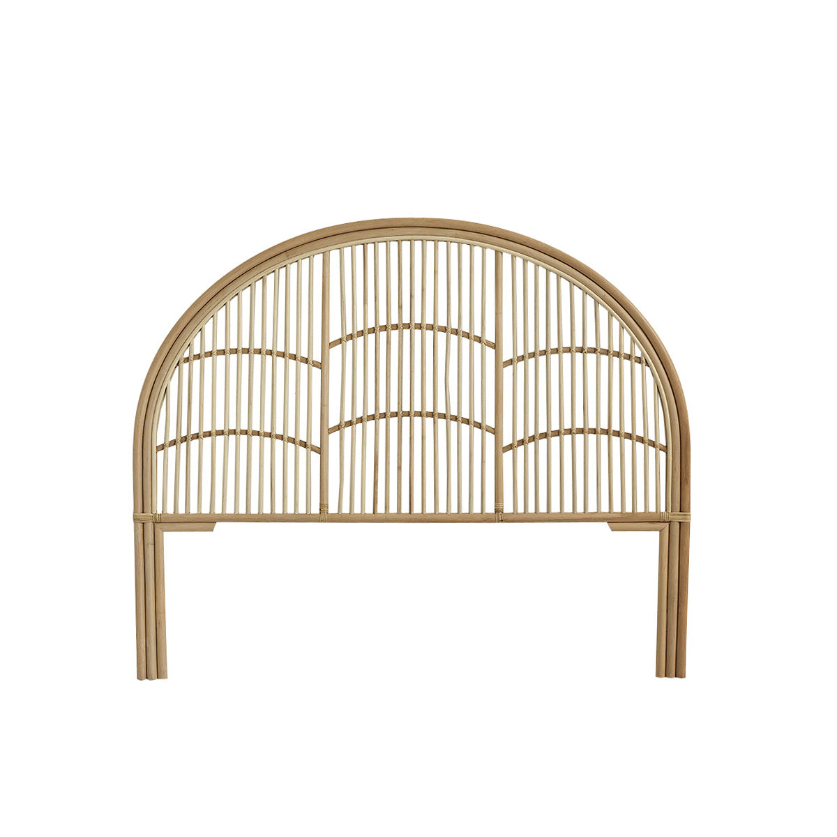 BOHO - Tête de lit en rotin 140 cm