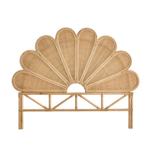 Tête de lit en rotin et cannage 140 cm