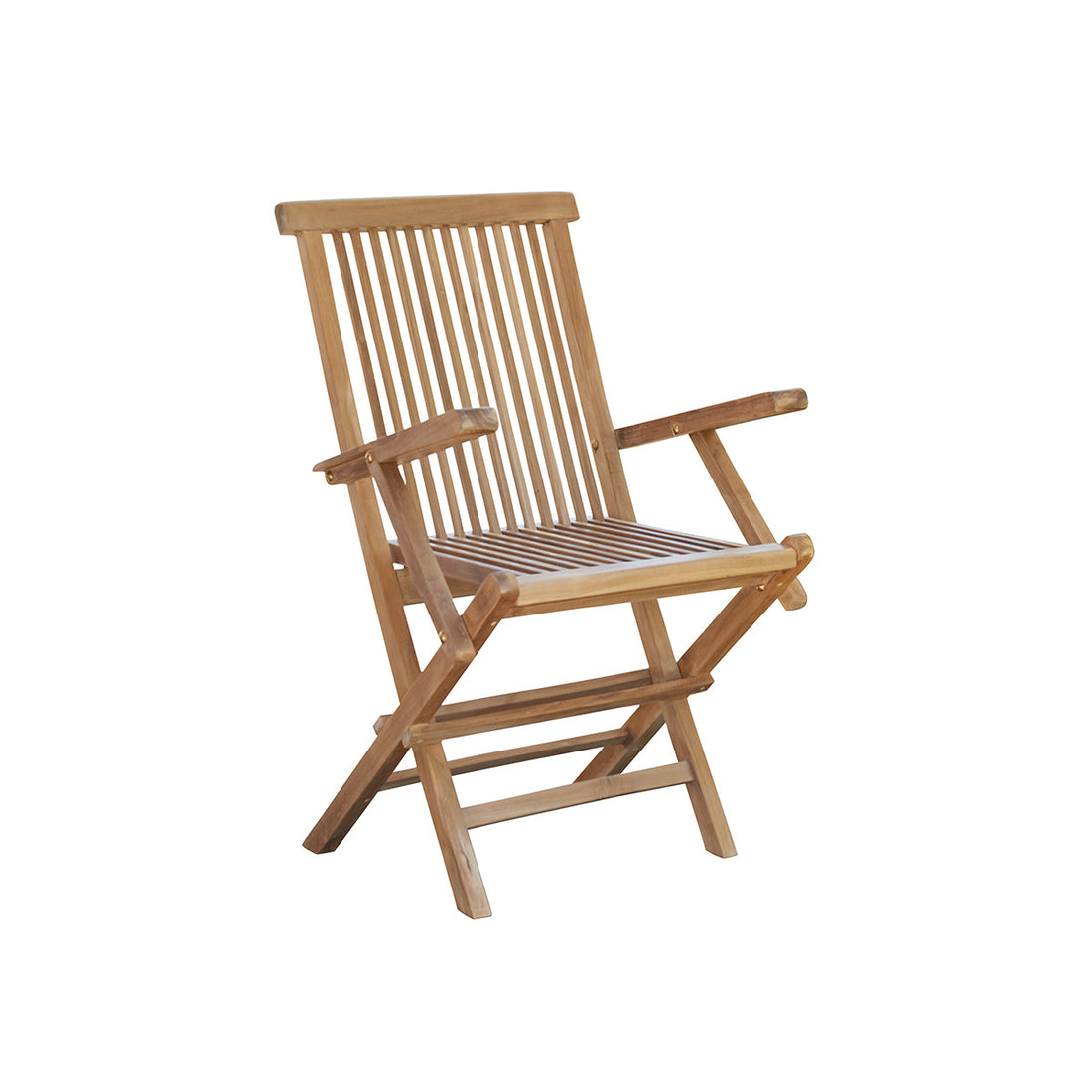 MIDLAND - Fauteuil de jardin en teck massif pliant
