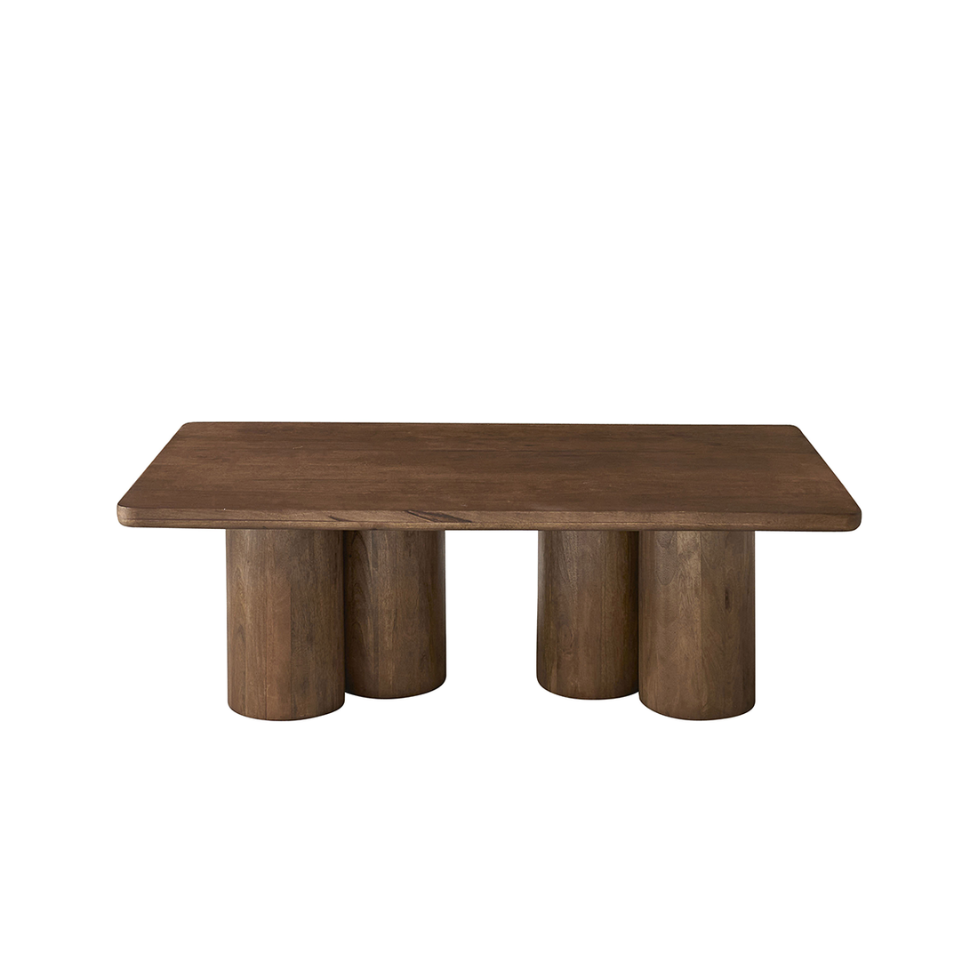 CLEO - Table basse en manguier massif marron 120 cm