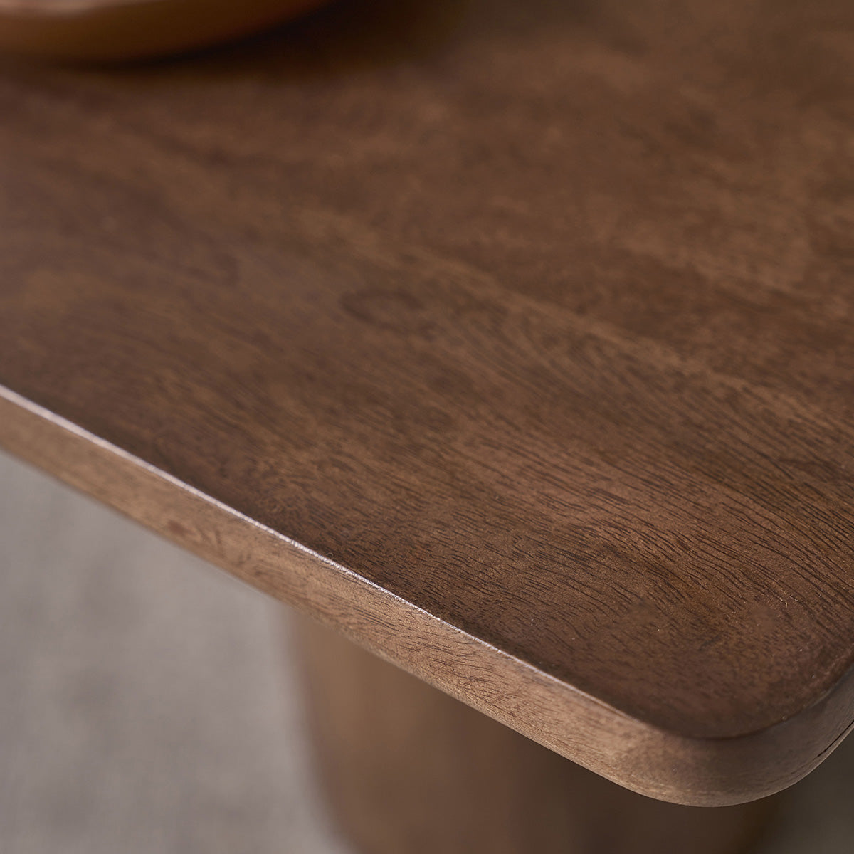 CLEO - Table basse en manguier massif marron 120 cm