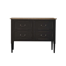 Commode en acajou massif 120 cm