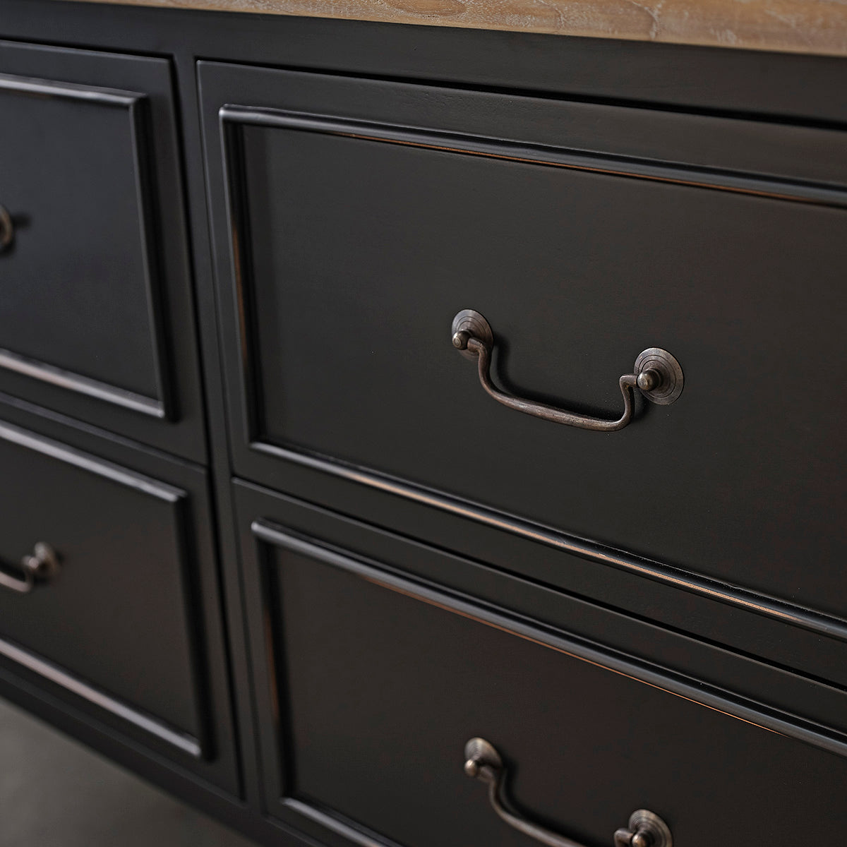 BASTIDE - Commode en acajou massif 120 cm