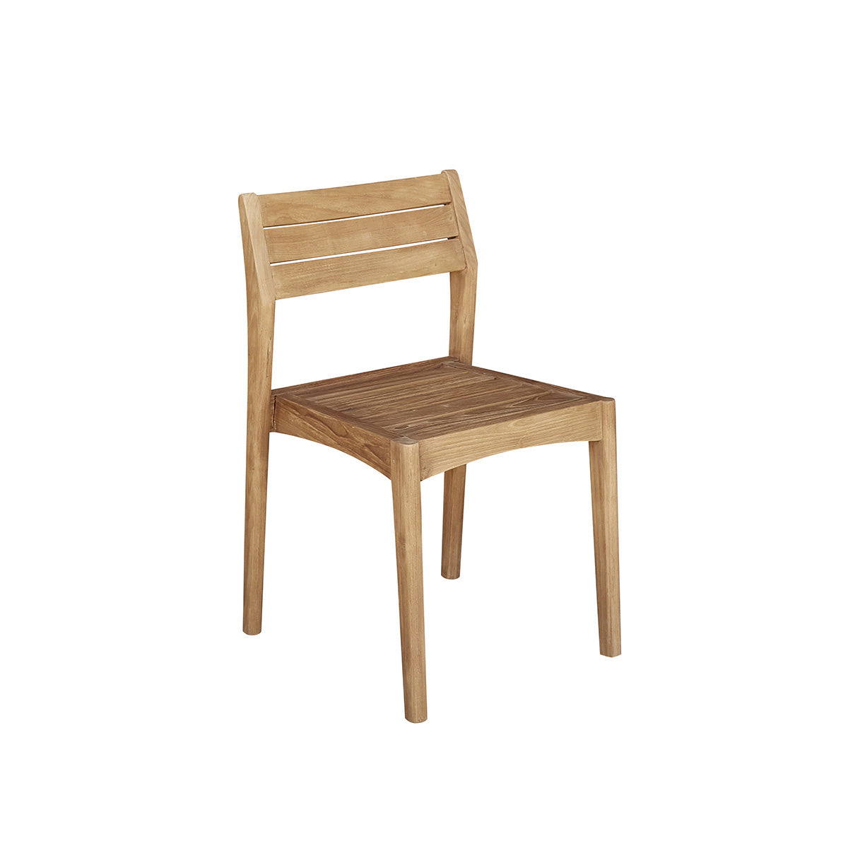 HORTENSE - Chaise de jardin en teck massif recyclé