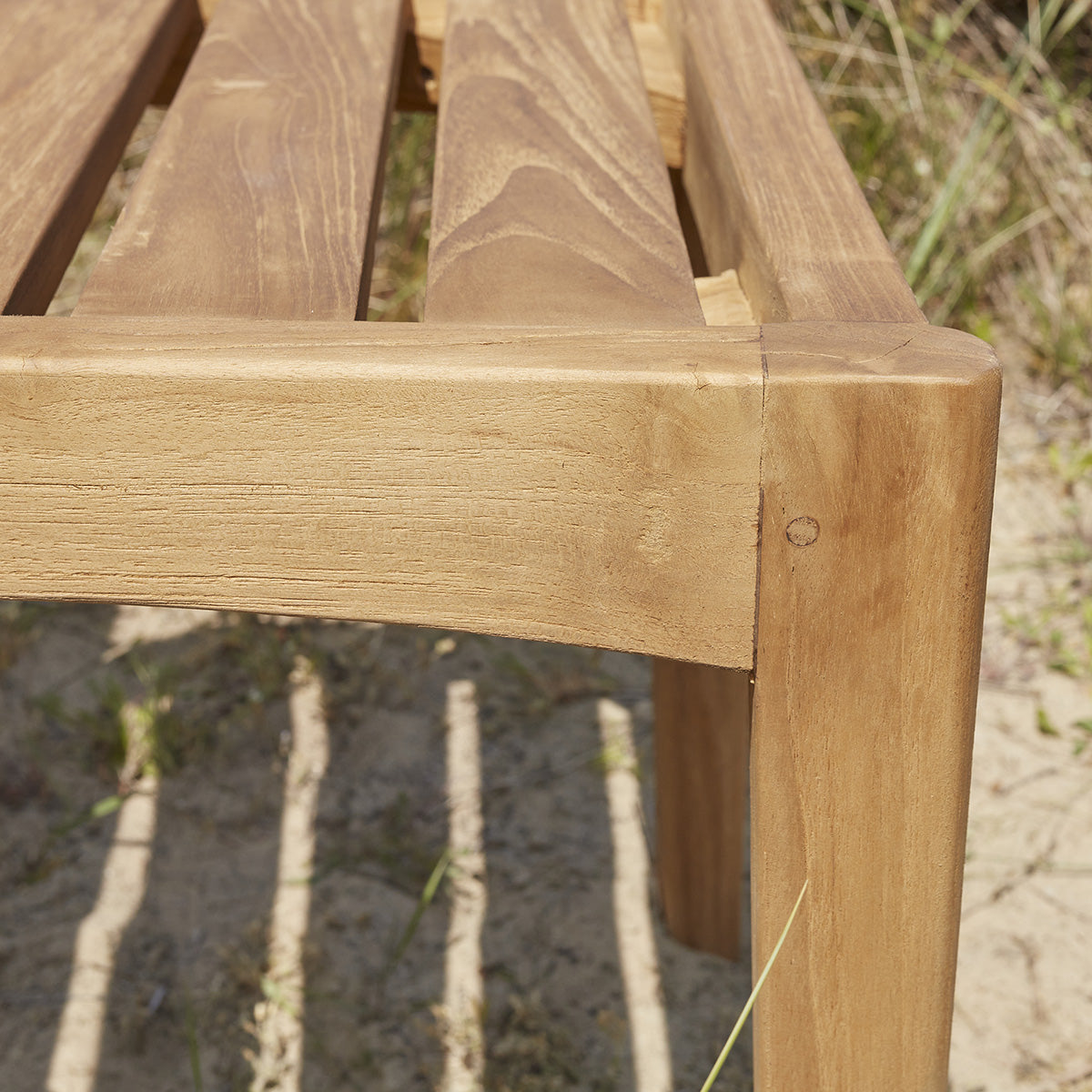 HORTENSE - Chaise de jardin en teck massif recyclé