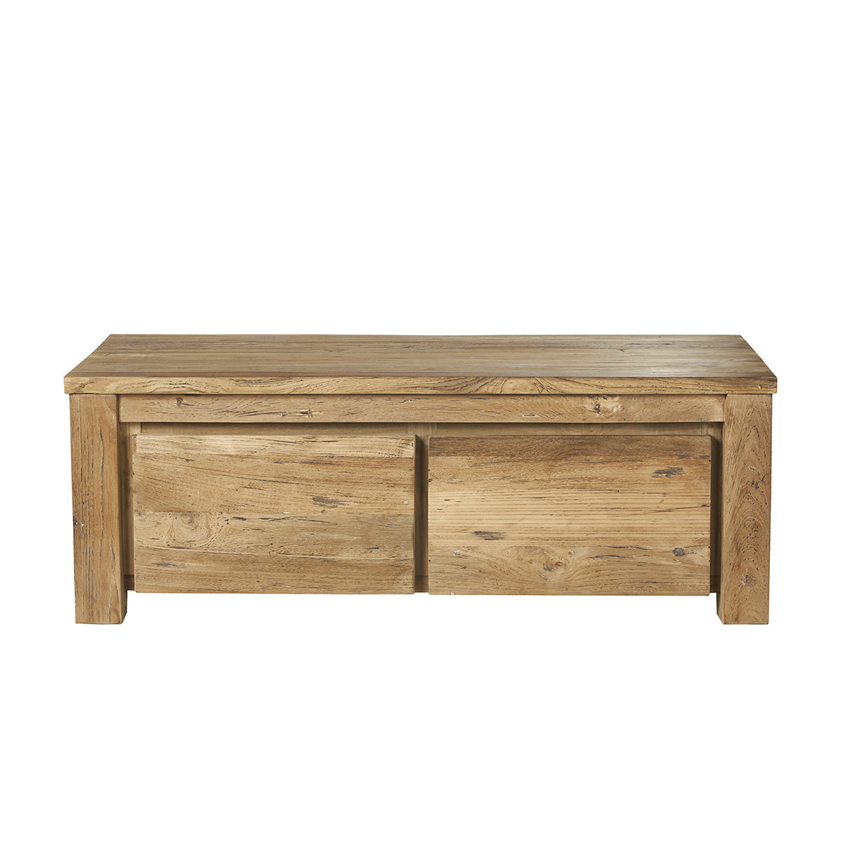 CARGO - Table basse en teck massif recyclé 120 cm