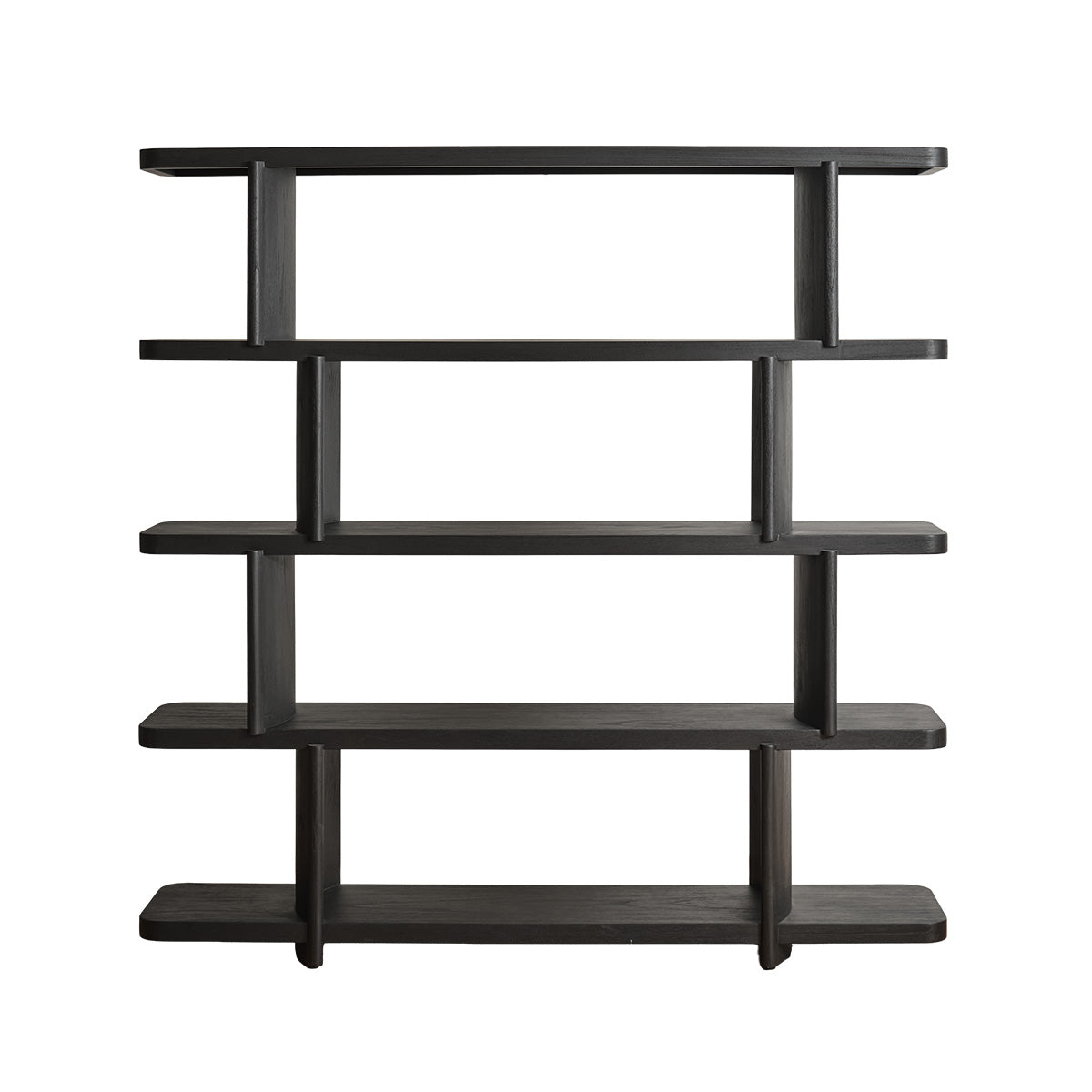 OTTO - Etagère en mindi noir, H 161 cm