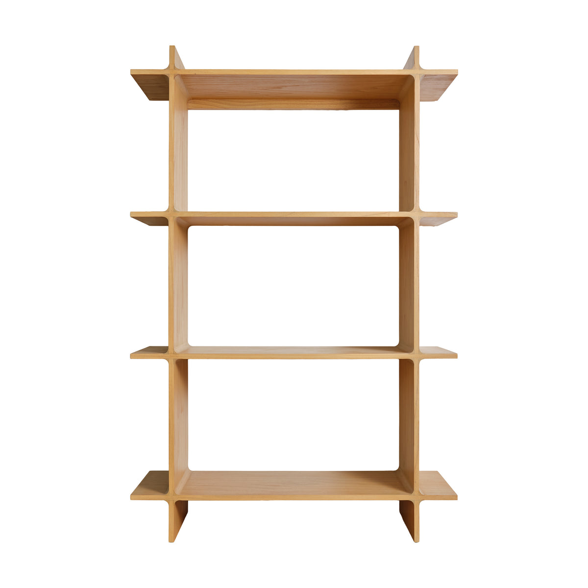 NOAM - Etagère en mindi naturel, H 175 cm