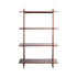 Étagère en mindi marron, H 175 cm