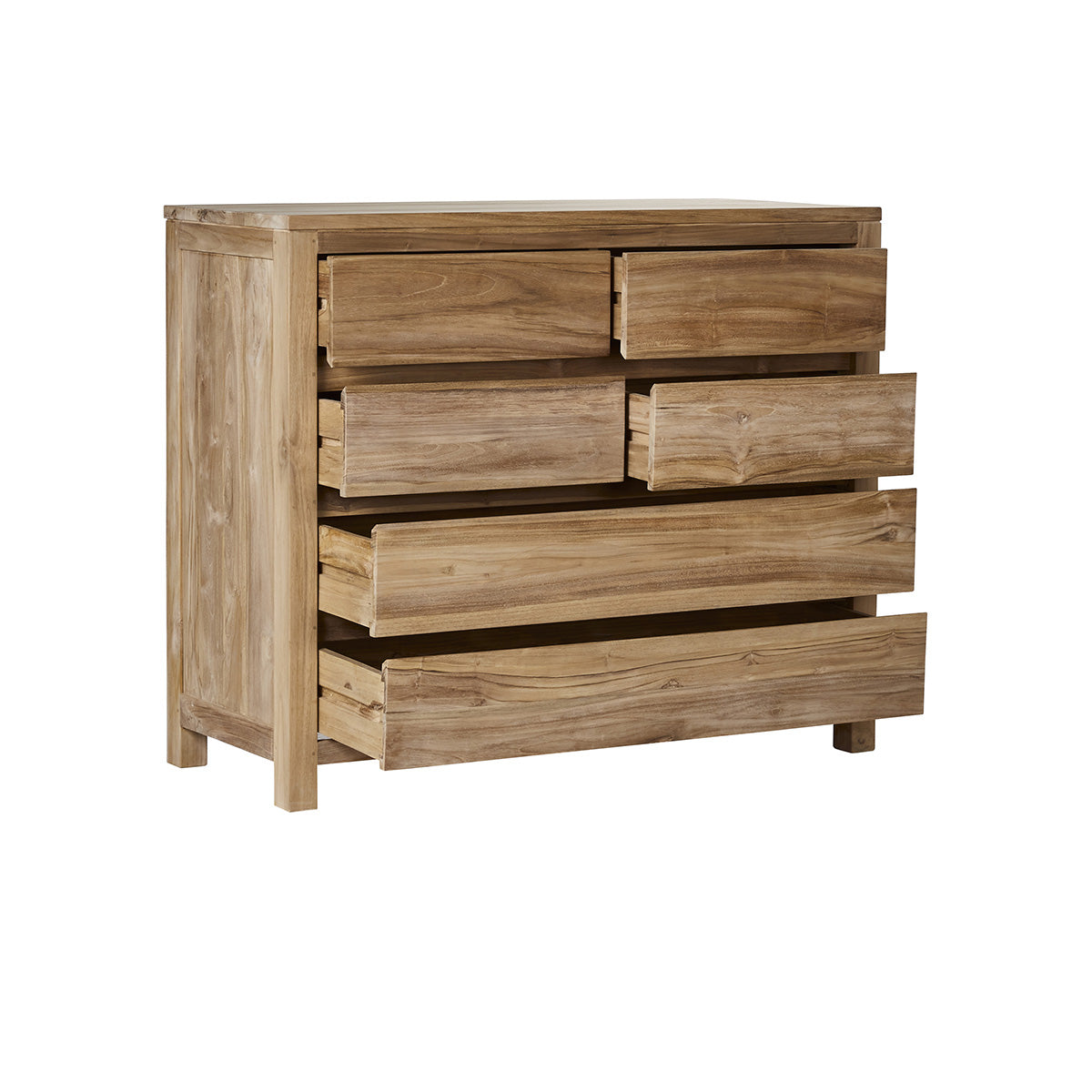 ALDO - Buffet en teck massif 120 cm