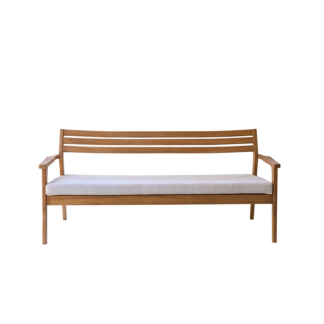 BARI - Canapé de jardin en teck massif 175 cm