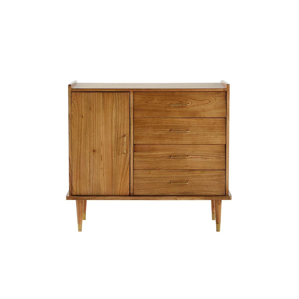 PIA - Commode rétro en mindi massif 105 cm
