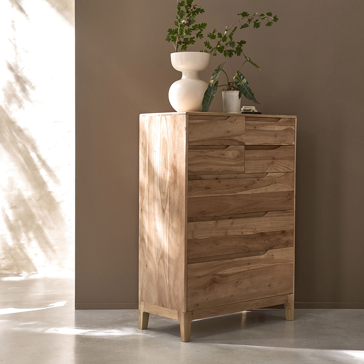 SAMSO - Commode en acacia massif 80 cm