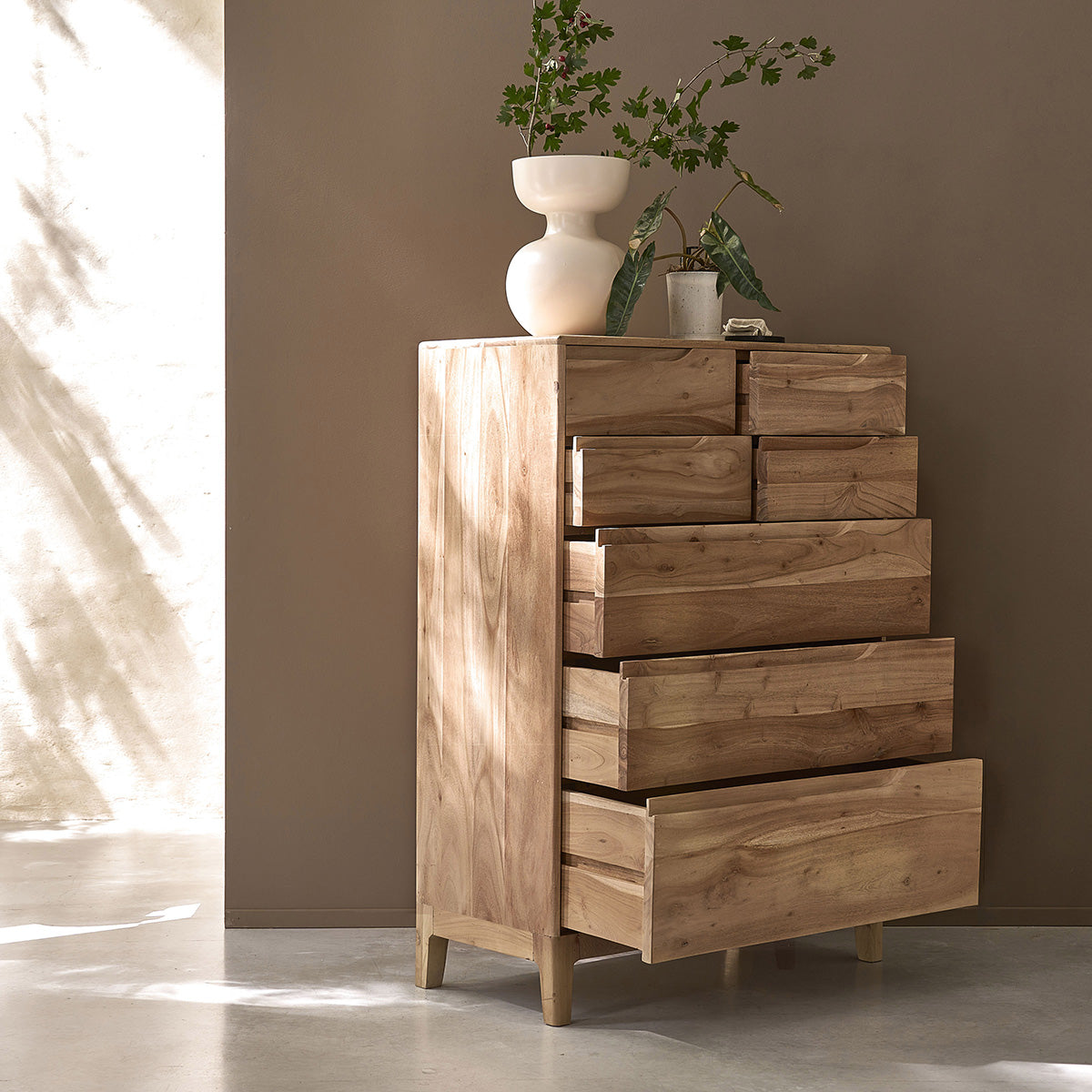 SAMSO - Commode en acacia massif 80 cm