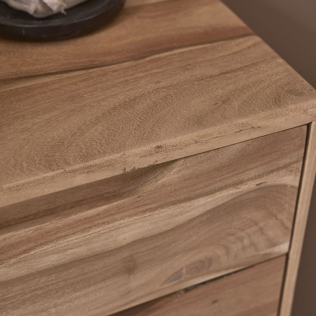 SAMSO - Commode en acacia massif 80 cm