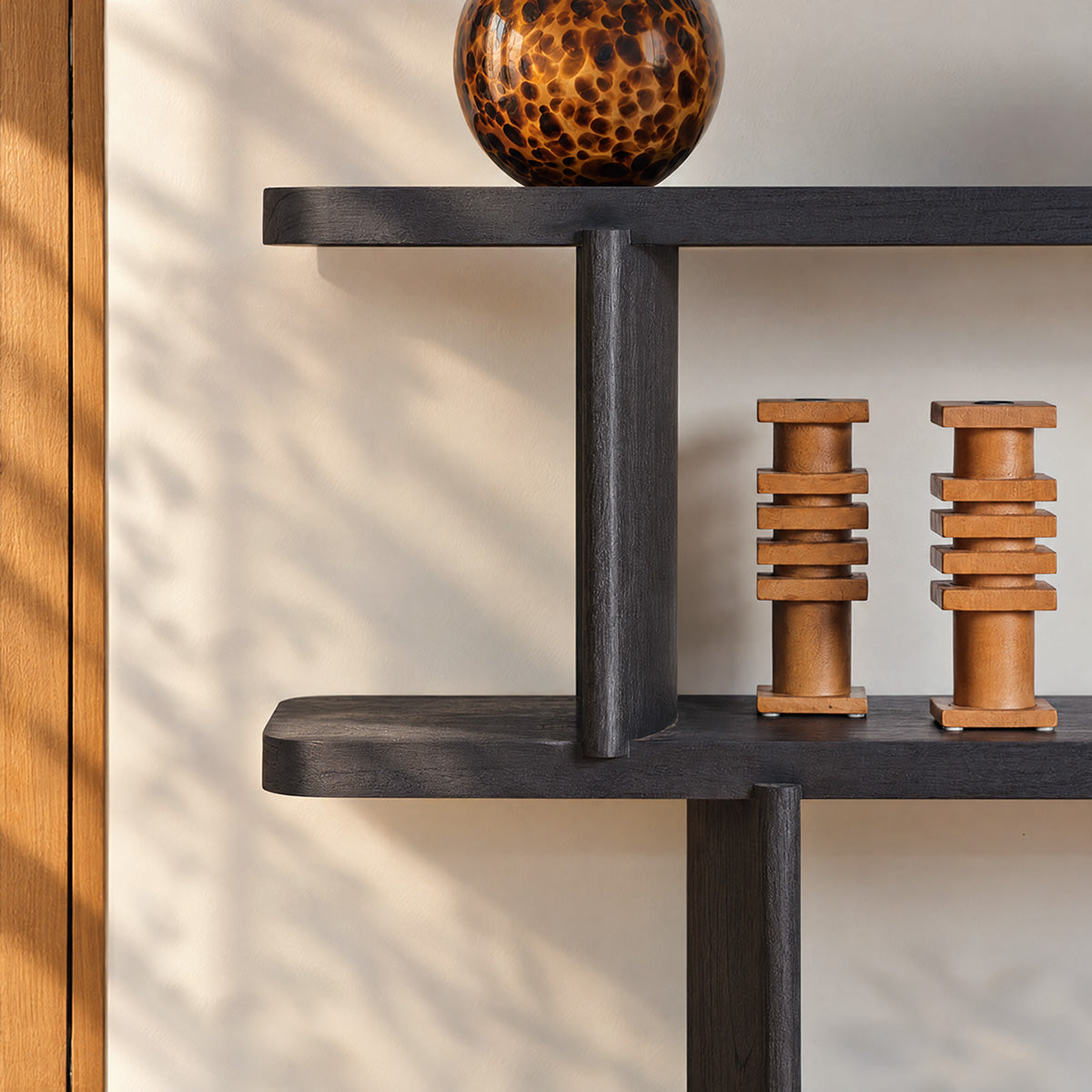 OTTO - Etagère basse en mindi massif, L 160 cm