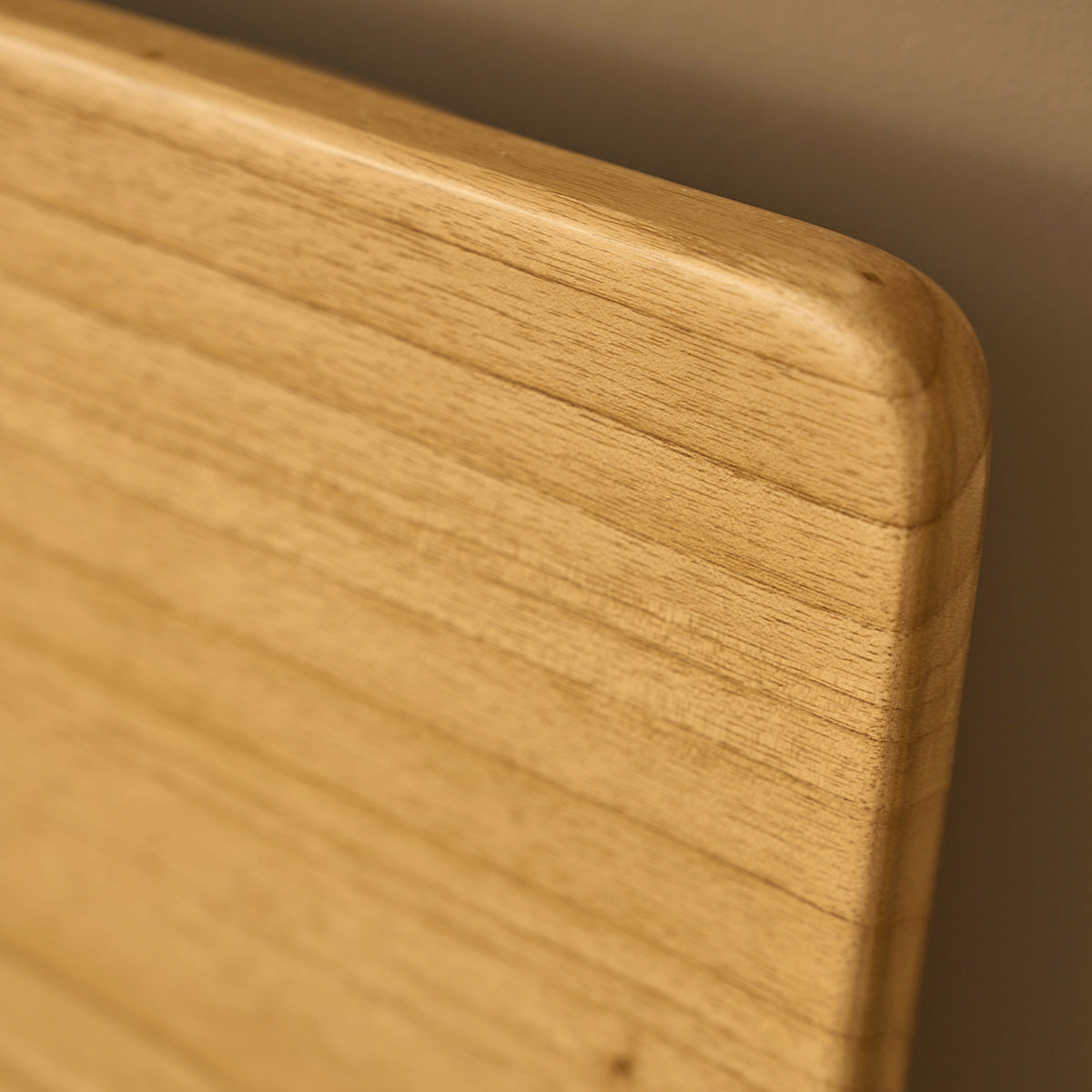 MAIA - Lit en bois de mindi 160 cm avec sommier