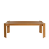 Table en mindi naturel 8 pers.
