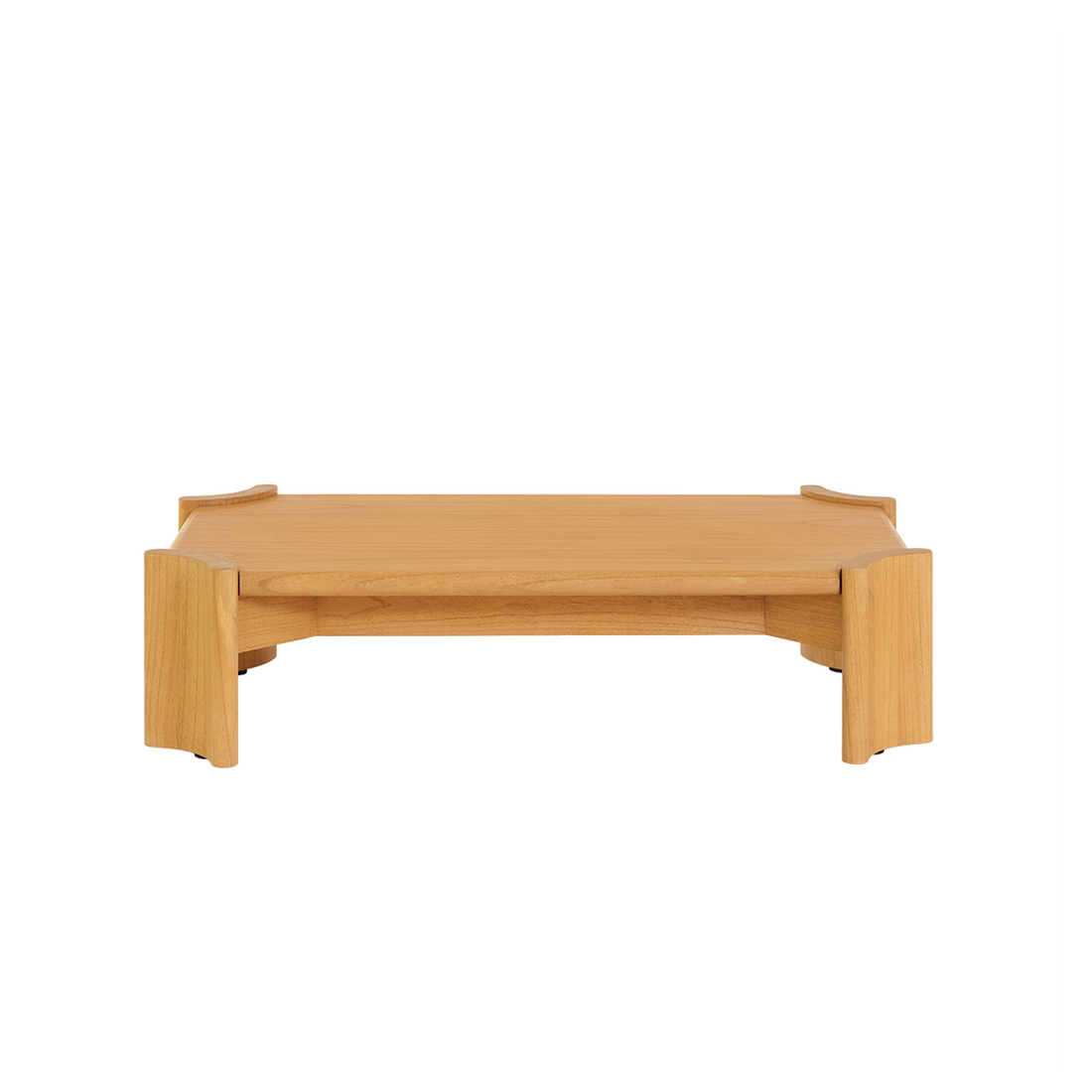 ALVAR - Table basse en mindi naturel 120 cm