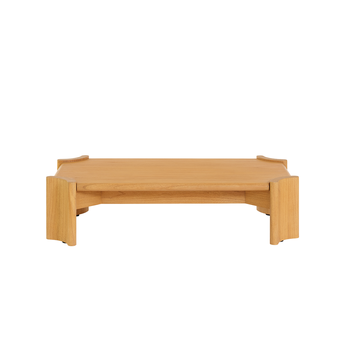 ALVAR - Table basse en mindi naturel 120 cm