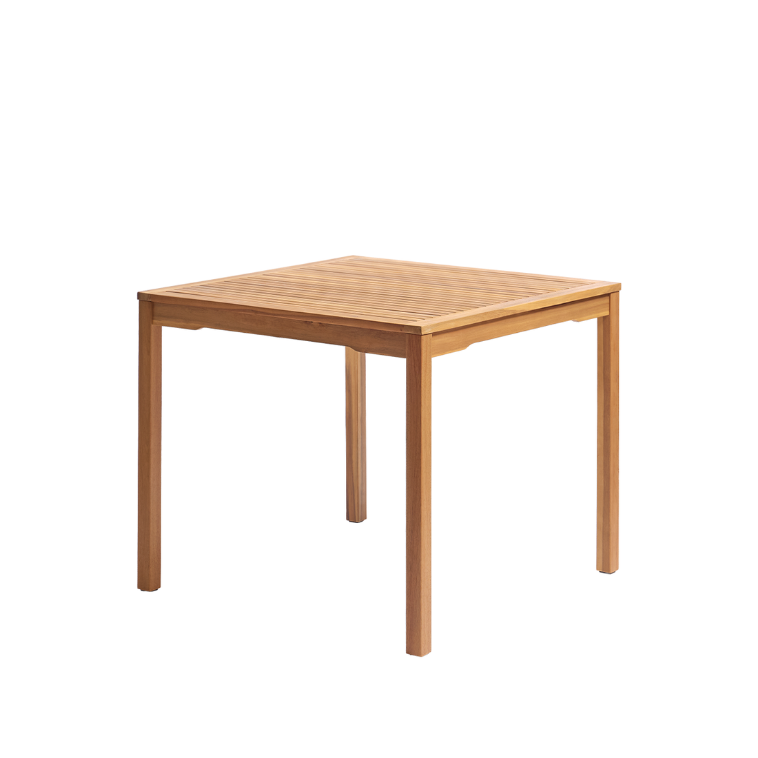 MILOS - Table de jardin en acacia massif huilé 90 cm